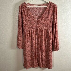 The Nines by Hatch Boho Floral Mini Dress Sizes Large